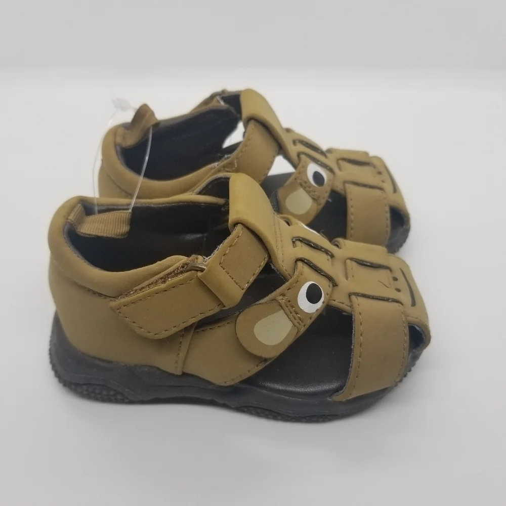 NWOT Gymboree Stripes in Space Monkey fisherman sandals